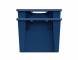 Ящик пластиковый поворотно-вкладываемый универсальный, 600х400х300 мм, синий [12.480.61 (KD6430.1)]