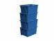 Ящик пластиковый поворотно-вкладываемый универсальный, 600х400х300 мм, синий [12.480.61 (KD6430.1)]