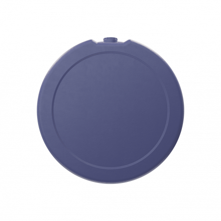 Бочка пластиковая пищевая с крышкой, 205 л, фиолетовый [БП205/04]