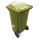 Мусорный контейнер 120л. на 2 колесах с педалью арт. 23.C21