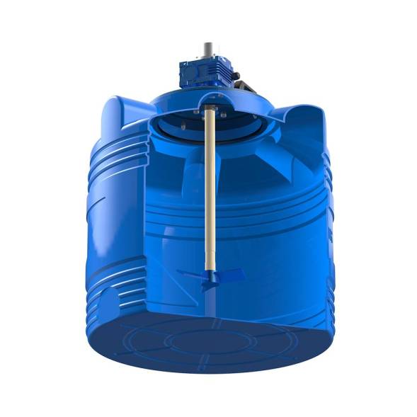 Емкость V 200 литров с лопастной мешалкой