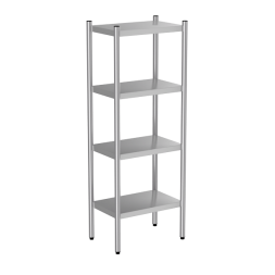 Стеллаж кухонный из нержавеющей стали 1600x600 [13923]