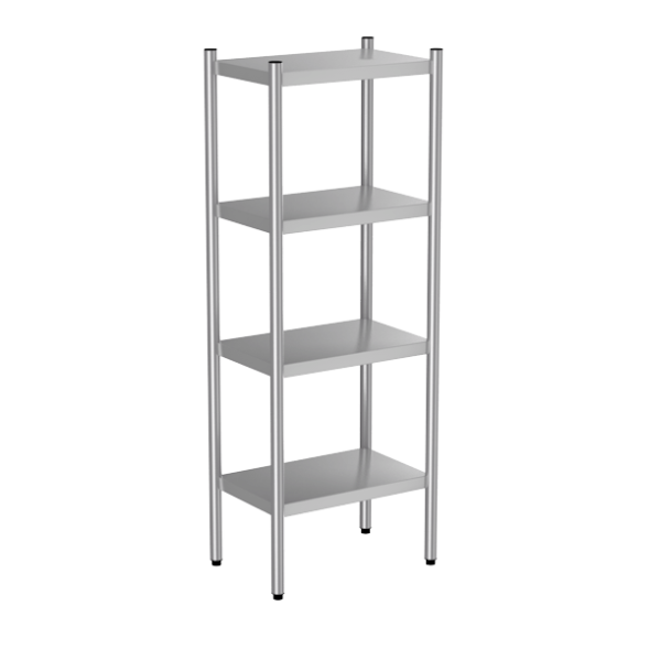 Стеллаж кухонный из нержавеющей стали 1600x600 [13923]