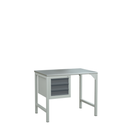 Верстак 1000 с подвесной тумбой с 3 ящиками [17224]