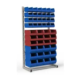 Стеллаж односторонний №76 (1835х950х510)