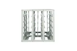 Стеллаж с направляющими мобильный, двусторонний, Стелла-техник V3-30-150-И 30 ячеек, грузоподъемность 400кг