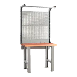 Металлический верстак с двойным экраном [17925]