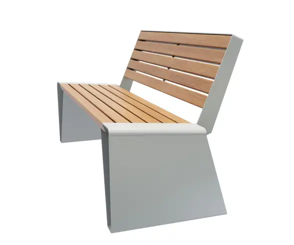 Скамейка стальная «Энигма» 2,0 м