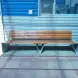 Скамейка стальная «Энигма» 2,0 м