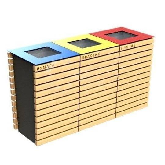 Урна для раздельного сбора мусора «Алвариум»