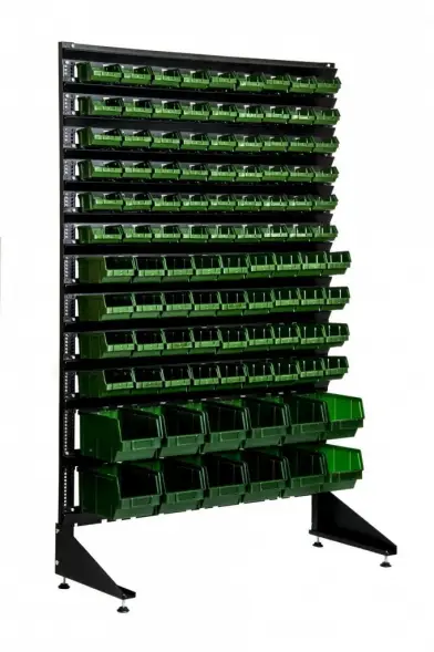 Стеллаж с пластиковыми ящиками 1501-6/4/2 Z