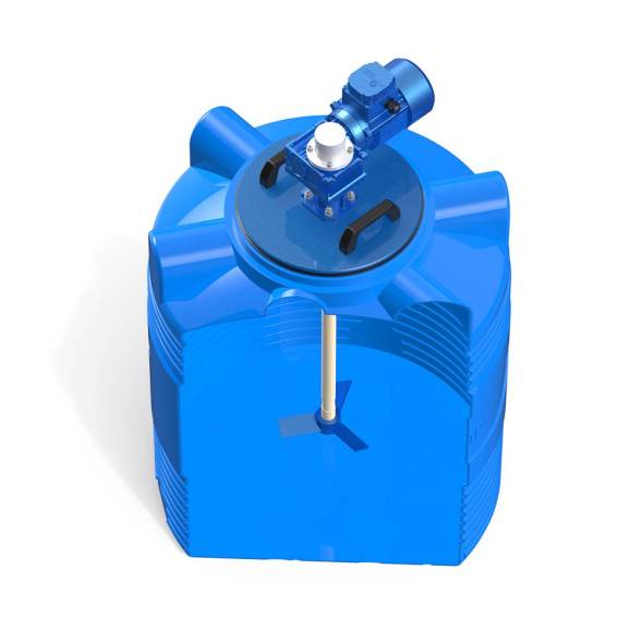 Емкость V 300 литров с лопастной мешалкой