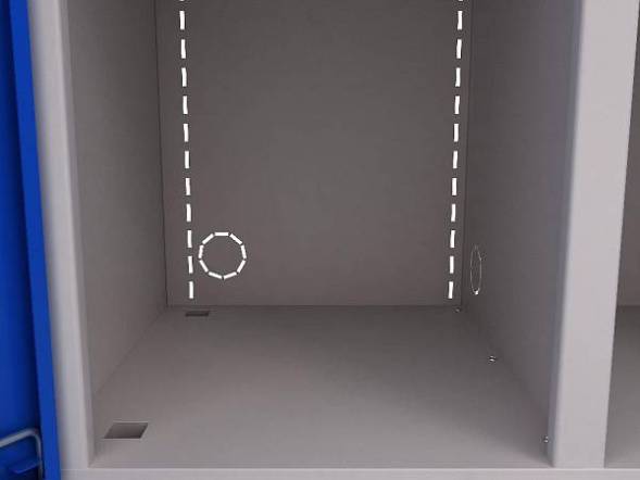 Шкаф инструментальный ДВК ERGO 181/2 №2