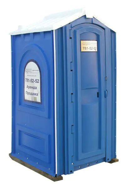 Туалетная кабина «Евростандарт» с пластиковым поддоном