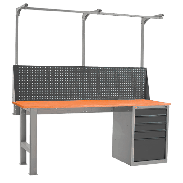 Верстак ВЛ-200-04 с экраном ВЛ-200-Э3 [18026]