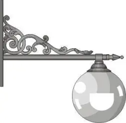 Кронштейн настенный К-6