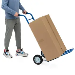 Тележка грузовая Стелла-техник КГ-150-200К с откидной полкой, грузоподъемность 150 кг