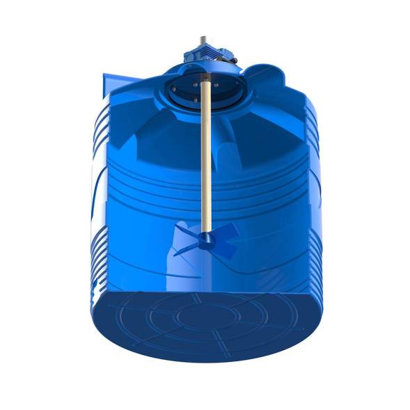 Емкость V 500 литров с лопастной мешалкой