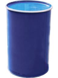 Бочка металлическая (стальная) закатная со съемной крышкой, 210 л, синий [БСЗ 210о (б/р) (СТ)]