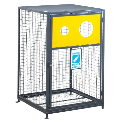 Контейнер сетчатый КС для пластика КС-1200, 1000х1000х1200 мм