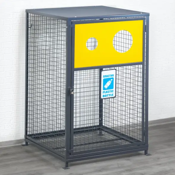 Контейнер сетчатый КС для пластика КС-1200, 1000х1000х1200 мм