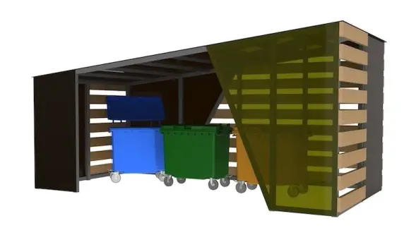 Контейнерная площадка для ТБО «МАФ - 4»