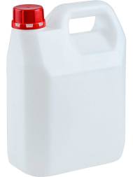 Канистра пластиковая, 2.5 л, белый [3834]