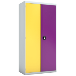 Металлический цветной шкаф для документов [12629]