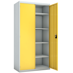 Металлический цветной шкаф для документов [12629]