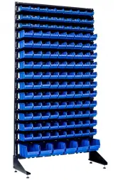 Стеллаж с пластиковыми ящиками 1801-3/11/1 S