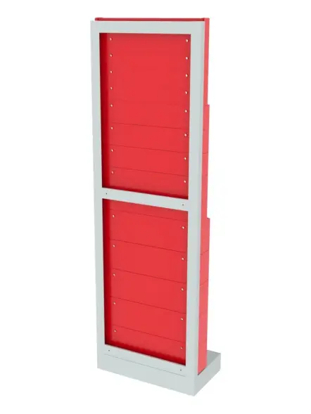 Стойка напольная Стелла-техник 405-05-05-05 (610х325х1850)