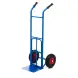 Тележка грузовая Стелла-техник КГ-150-пневмо-255 с откидной полкой, грузоподъемность 150 кг