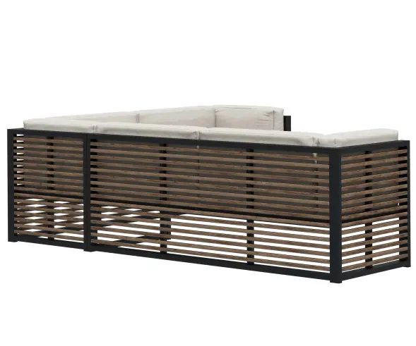 Диван угловой «Параллель» 2 Лиственница