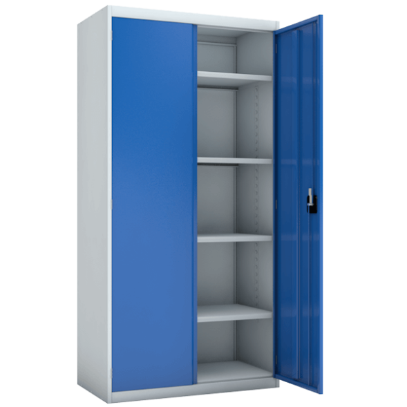 Металлический цветной шкаф для документов [12630]