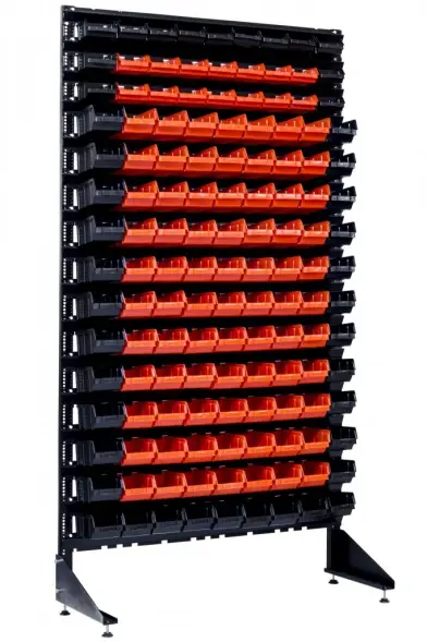 Стеллаж с пластиковыми ящиками 1801-3/12/0 СH-O