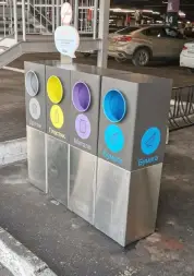 Урна Альянс, с лого, с емкостью 48 л