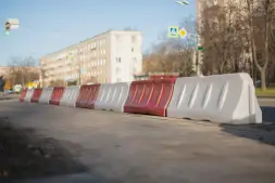 Блок дорожный 1000 красный