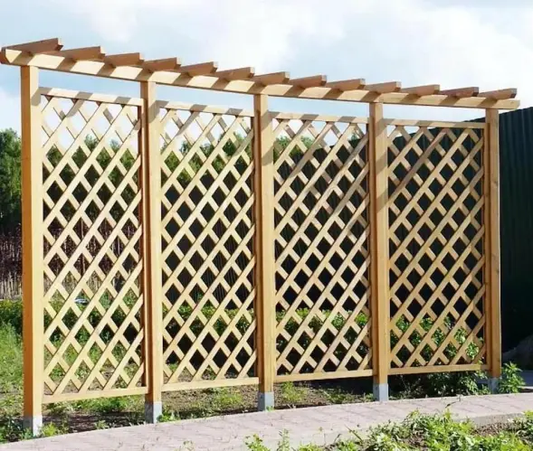 Шпалера «Ромб» 20,0 м (с покраской)