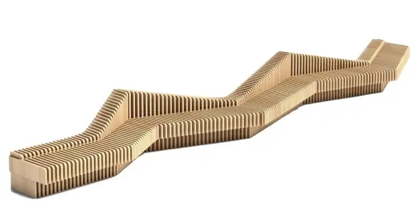 Параметрическая скамейка «График»