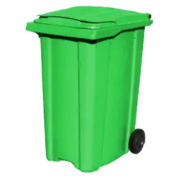 Мусорный контейнер 360л. на 2 колесах 300 мм