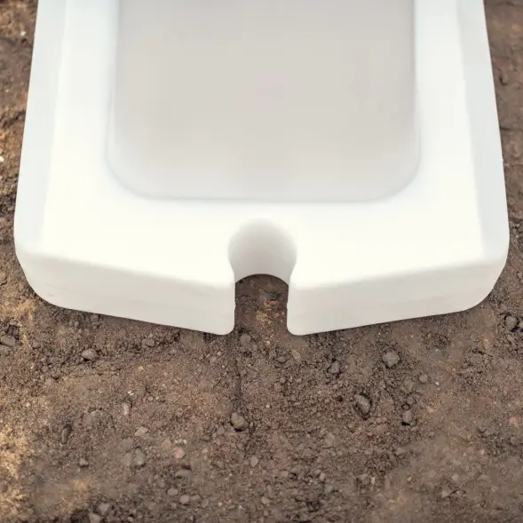 Блок дорожный вставной 1200, красный