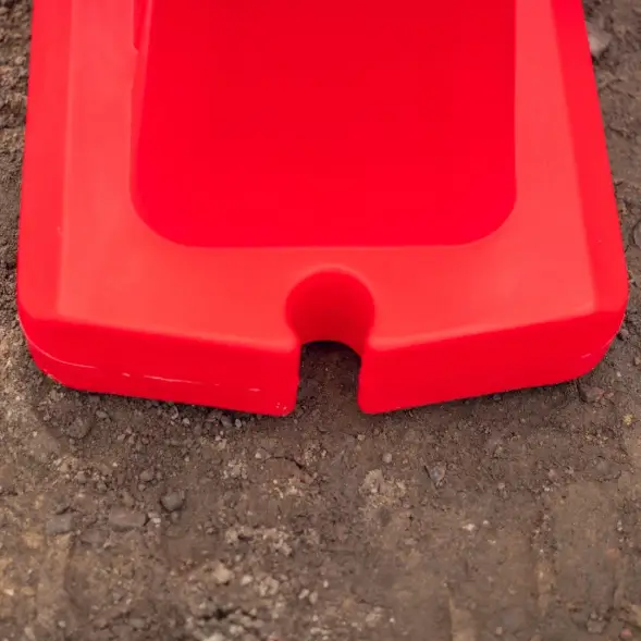 Блок дорожный вставной 1200, красный