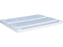 Крышка для крупногабаритного контейнера BoxPallet, 1230х1040х80 мм, белый [1000 АСЕ]