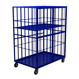 Сетчатый шкаф (контейнер) на колесах ШТМ 6 [10432]