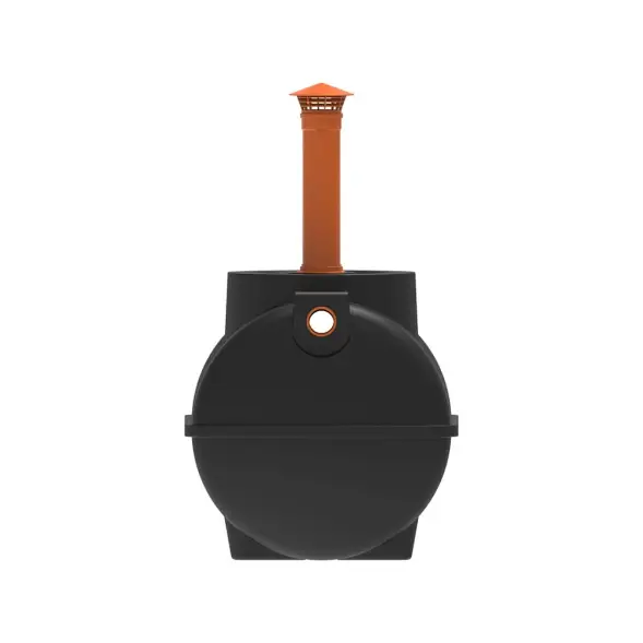 Емкость подземная Rostok G 1800 шахта с входом 110