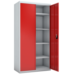 Металлический цветной шкаф для документов [12632]
