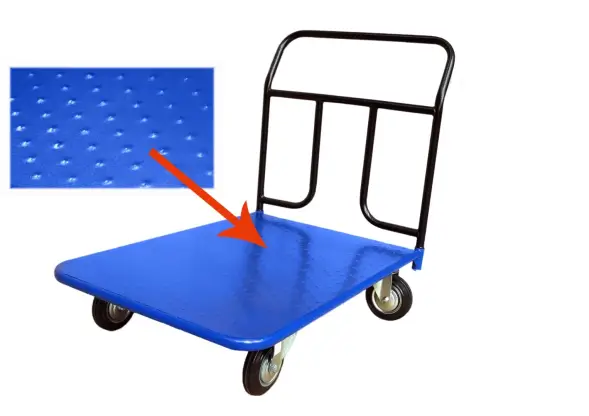 Тележка платформенная Стелла-техник КП-500-160-К, 800х1200мм