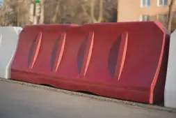 Блок дорожный 1200 красный