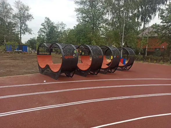 Скамейка стальная «Филигран Инфинити»