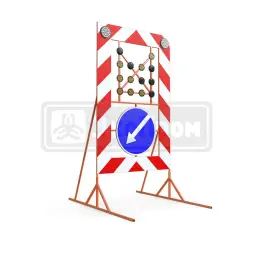 Заградительный знак тип 3